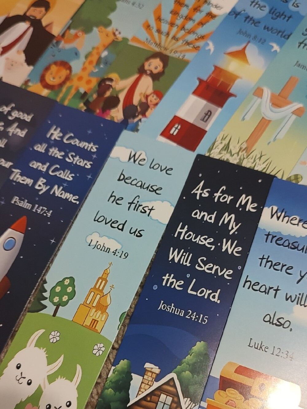 Scripture Bookmarks Set Of (15) - Picture 2 of 4